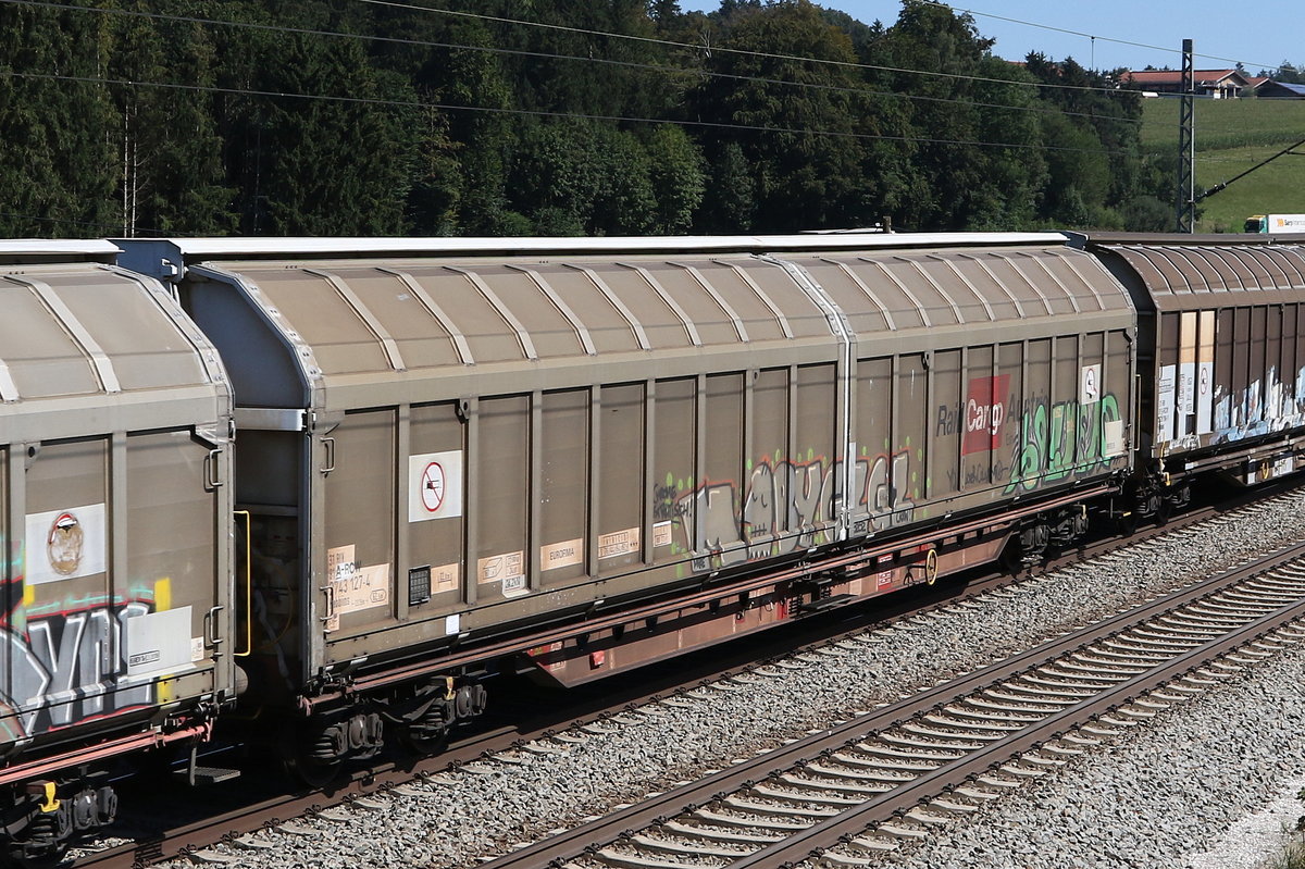 2743 127 (Habbiins) von  Rail Cargo Austria  am 9. September 2020 bei Grabenst�tt.