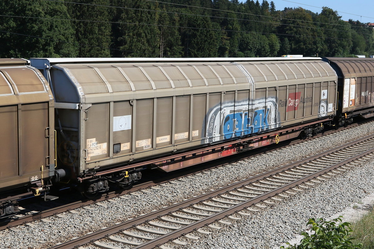 2743 292 (Habbiins) von  Rail Cargo Austria  am 9. September 2020 bei Grabenst�tt.