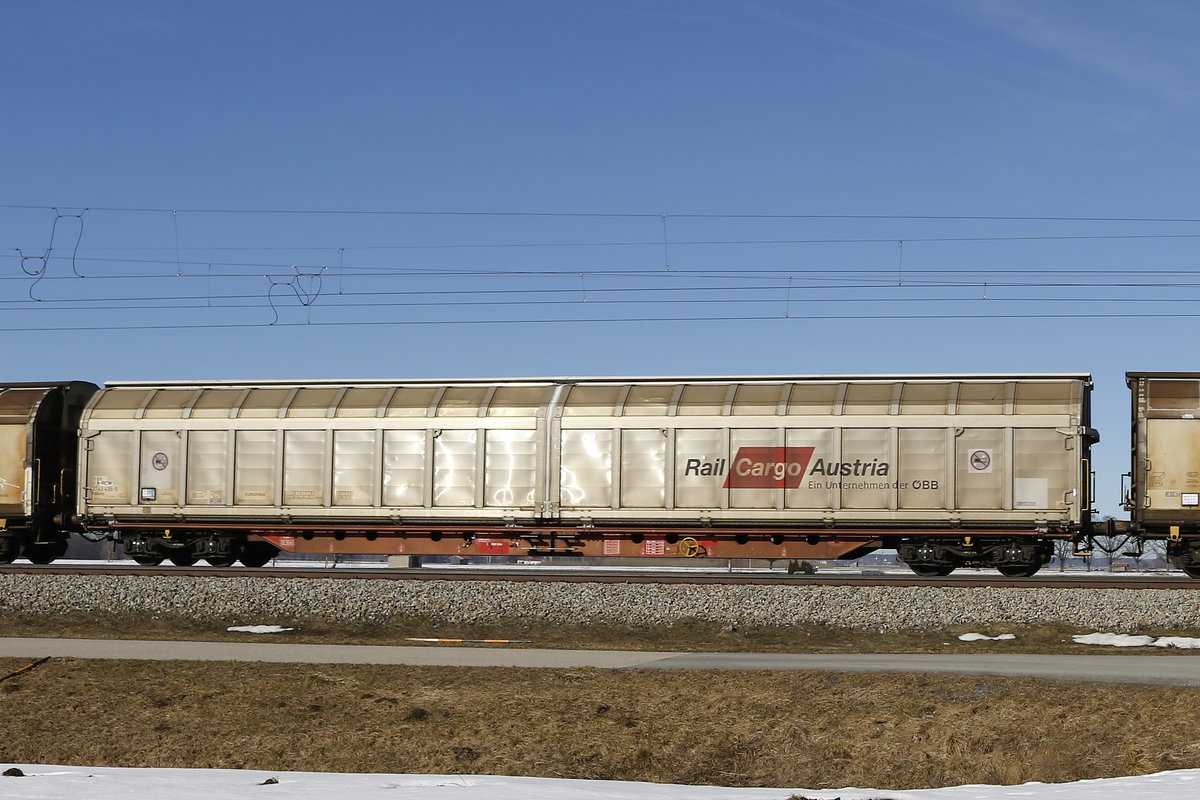2743 436 (Habbiins) von  Rail Cargo Austria  am 16. Februar 2019 bei �bersee.