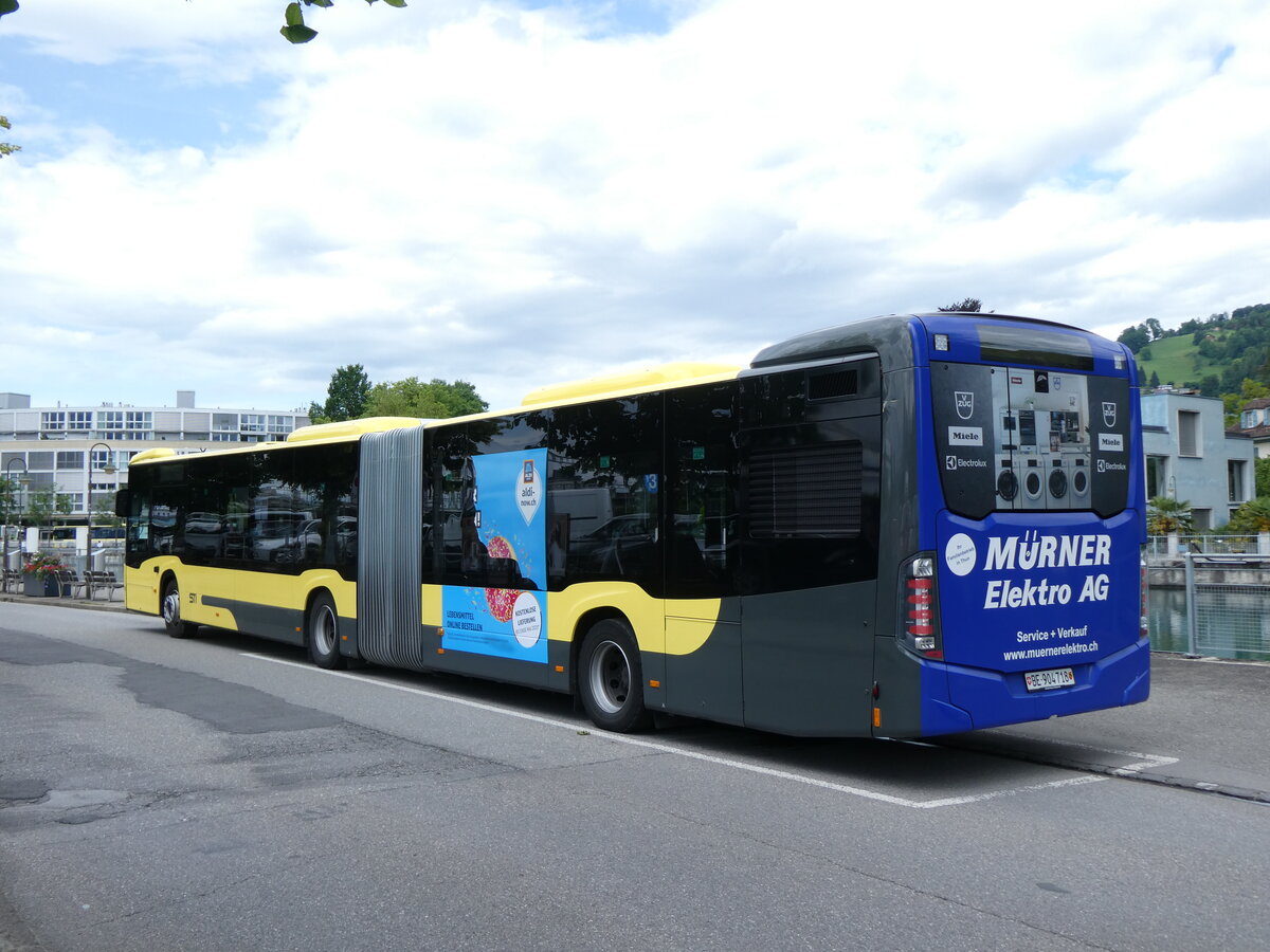 (276'332) - STI Thun - Nr. 718/BE 904'718 - Mercedes am 6. Juni 2025 bei der Schifflndte Thun