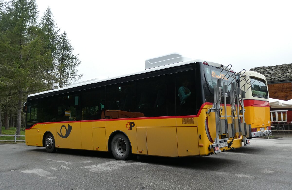 (280'158) - PostAuto Graubnden - GR 102'306/PID 12'012 - Iveco (ex Nr. 6) am 9. September 2025 in Vals, Zervreila