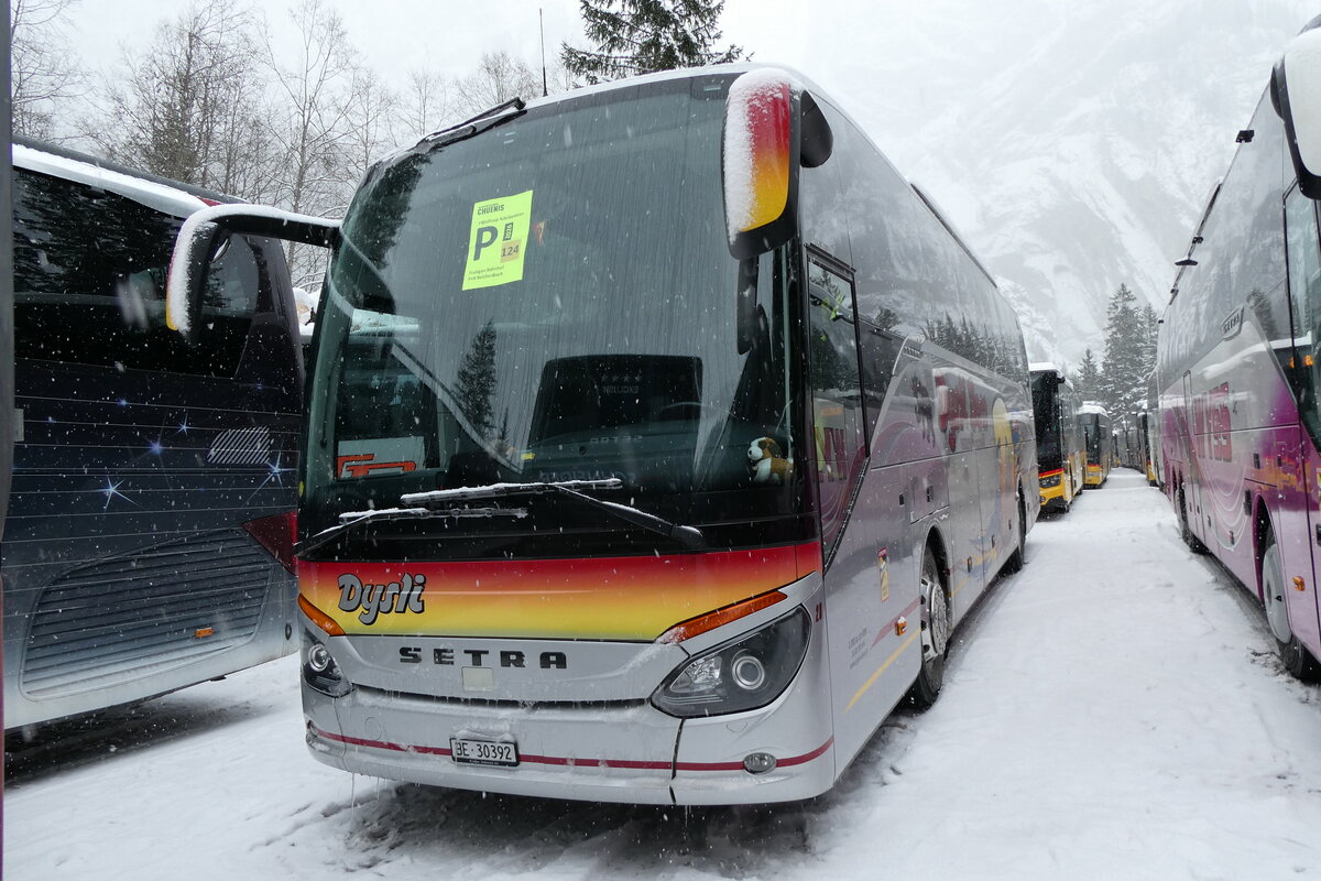 (283'917) - Dysli, Bern - Nr. 28/BE 30'392 - Setra am 10. Januar 2026 in Adelboden, Unter dem Birg