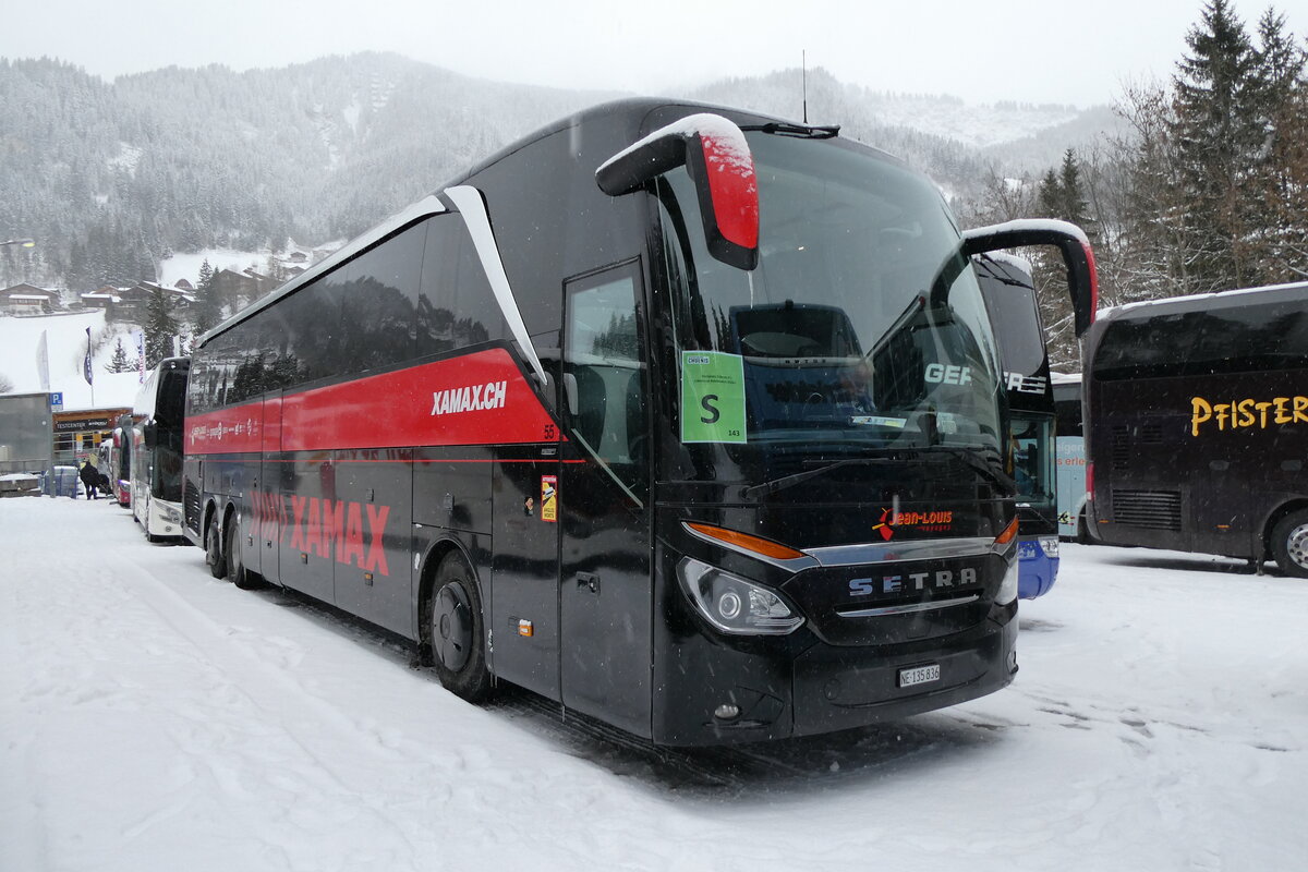 (284'020) - Jean-Louis, F�tigny - Nr. 55/NE 136'836 - Setra am 10. Januar 2026 in Adelboden, ASB