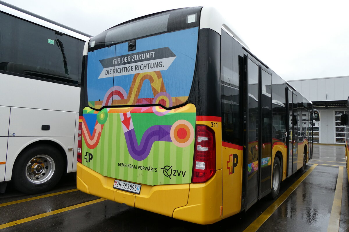 (284'970) - ASN Stadel - Nr. 311/ZH 783'895/PID 10'304 - Mercedes am 21. Februar 2026 in Winterthur, Daimler Buses