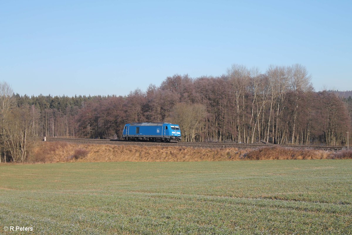 285 101 auf dem Weg nach Parkstein-H�tte bei Oberteich. 30.12.16