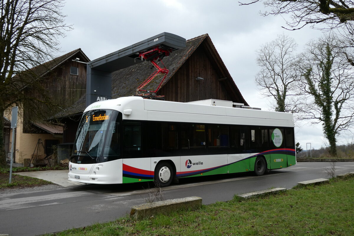 (285'731) - RVBW Wettingen - Nr. 50/AG 225'495 - eHess am 26. M�rz 2026 in Baden, Baldegg