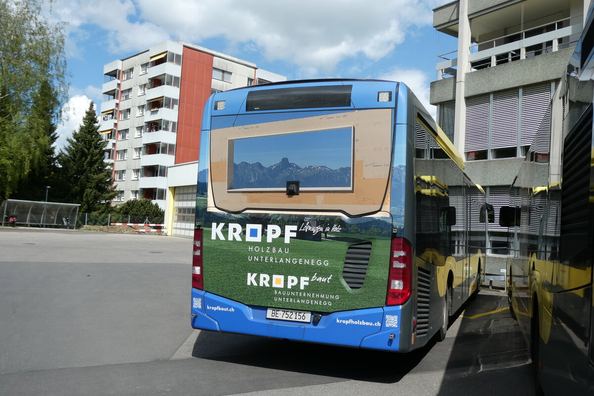 (286'240) - STI Thun - Nr. 156/BE 752'156 - Mercedes am 19. April 2026 in Thun, Garage