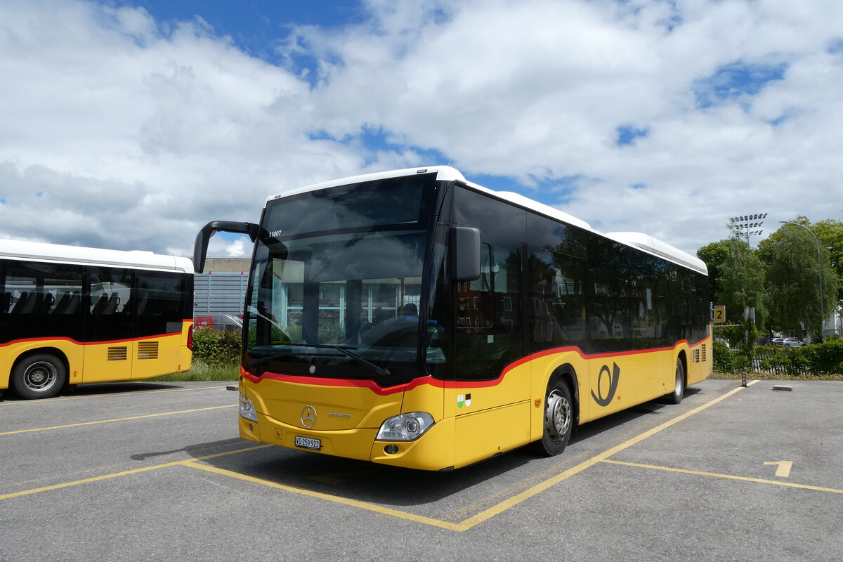 (287'057) - CarPostal Ouest - VD 259'922/PID 11'007 - MAN am 16. Mai 2026 in Yverdon, Garage