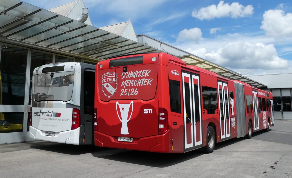 (287'087) - STI Thun - Nr. 703/BE 754'703 - Mercedes am 17. Mai 2026 in Thun, Garage