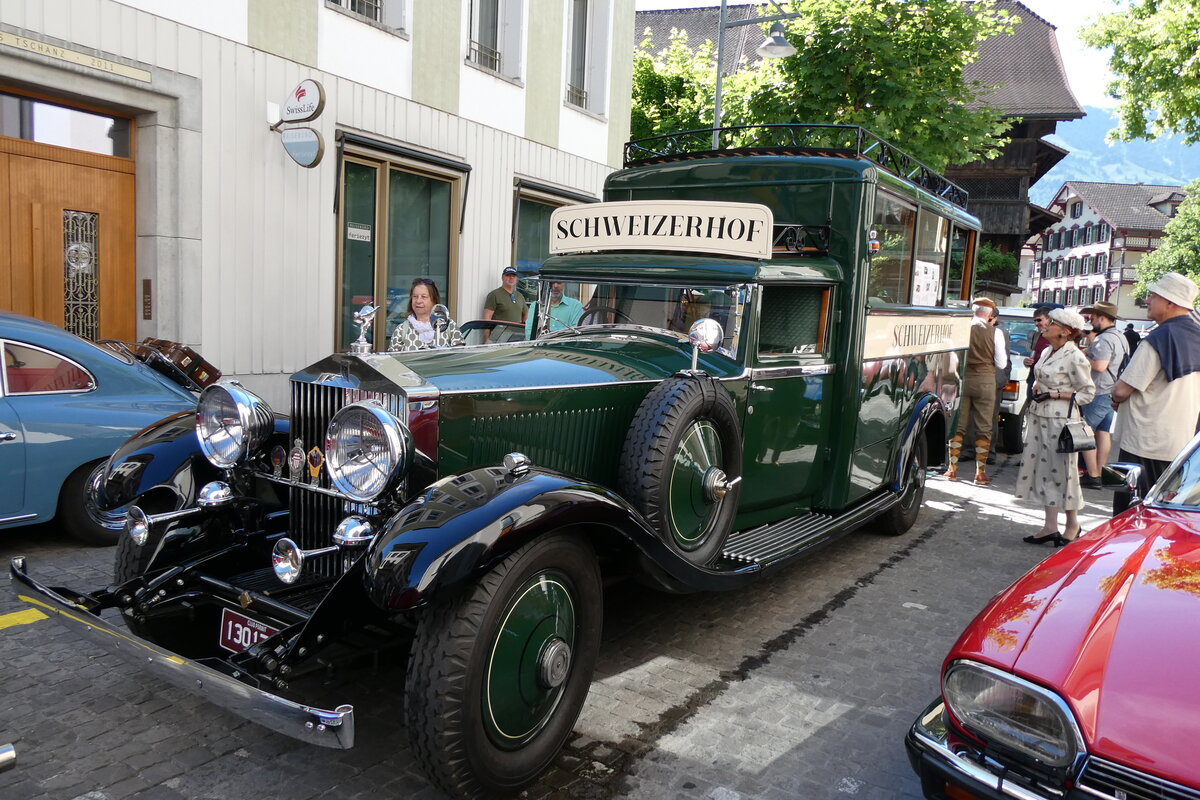 (287'198) - M�ller, Kriens - GR 119'311 - Rolls-Royce/Beutler (ex H�hnerfarm in Australien; ex Besitzer in den USA; ex div. Besitzer in Deutschland; ex Hotel Schweizerhof, Interlaken; ex R�egg, Bern; ex Baker, Bern) am 23. Mai 2026 in Sarnen, OiO