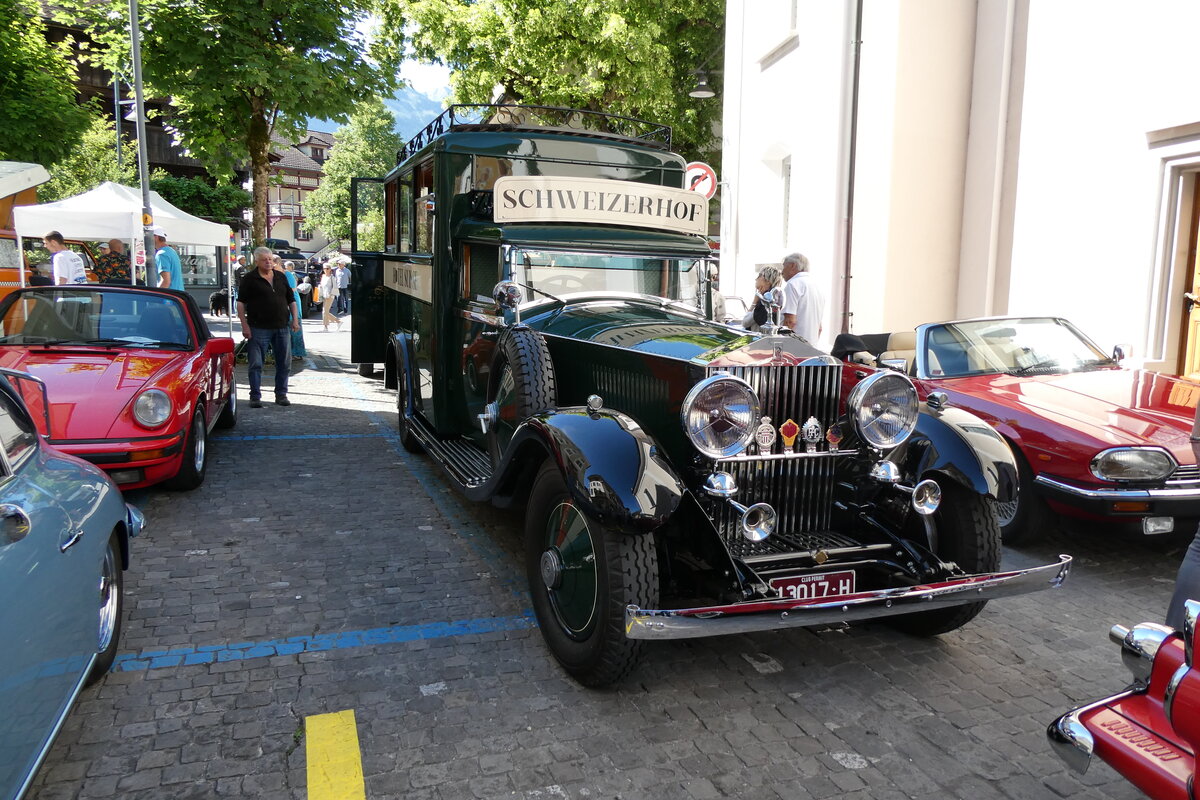 (287'199) - M�ller, Kriens - GR 119'311 - Rolls-Royce/Beutler (ex H�hnerfarm in Australien; ex Besitzer in den USA; ex div. Besitzer in Deutschland; ex Hotel Schweizerhof, Interlaken; ex R�egg, Bern; ex Baker, Bern) am 23. Mai 2026 in Sarnen, OiO