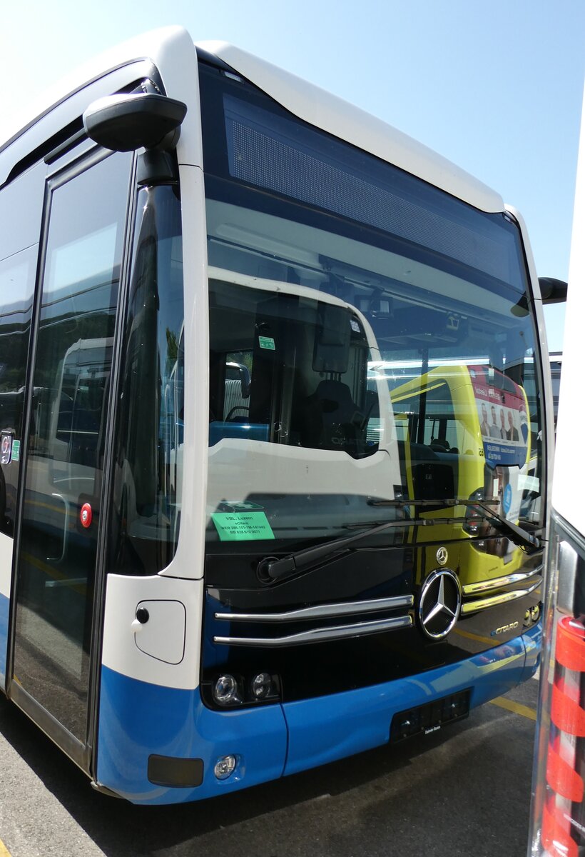 (287'268) - VBL Luzern - (147'443) - eMercedes am 25. Mai 2026 in Winterthur, Daimler Buses (Teilaufnahme)