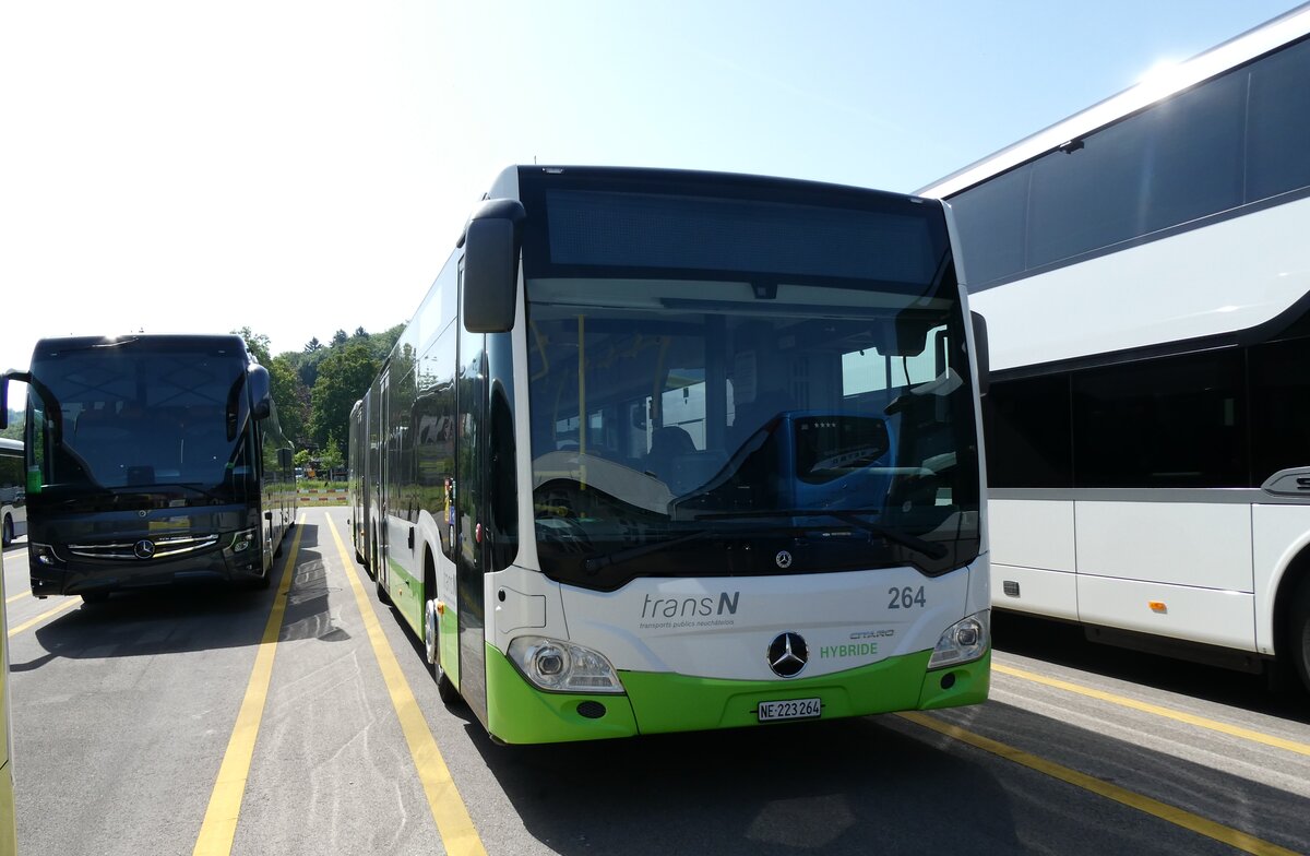 (287'281) - transN, La Chaux-de-Fonds - Nr. 264/NE 223'264 - Mercedes am 25. Mai 2026 in Winterthur, Daimler Buses
