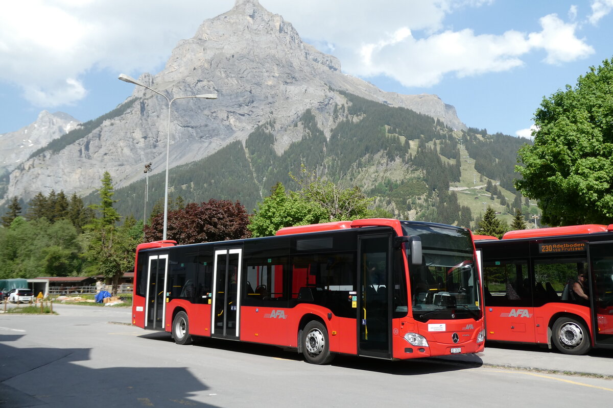 (287'347) - AFA Adelboden - Nr. 30/BE 26'703 - Mercedes am 26. Mai 2026 beim Bahnhof Kandersteg
