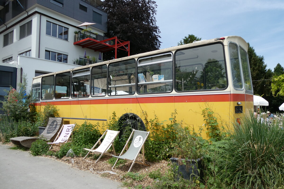 (287'462) - Oldtimer Club Saurer, Arbon - Saurer/T�scher-R&J (ex Heim, Flums; ex P 25'208; ex P 24'662) am 30. Mai 2026 in Arbon, Saurermuseum
