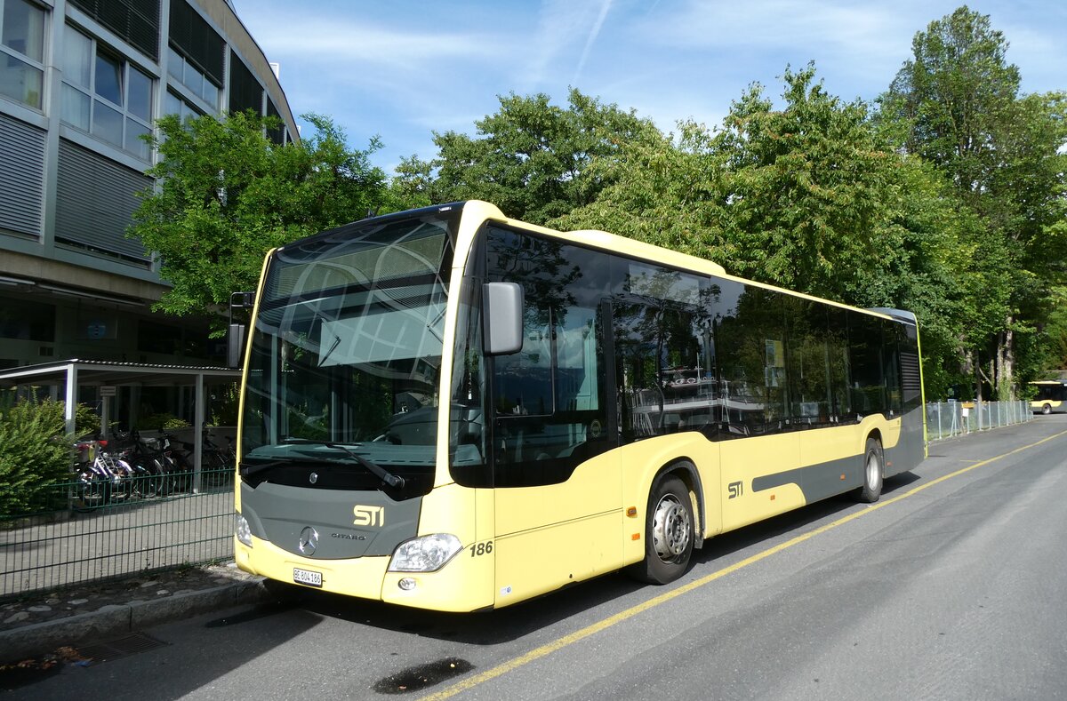 (287'575) - STI Thun - Nr. 186/BE 804'186 - Mercedes am 3. Juni 2026 bei der Schiffl�ndte Thun