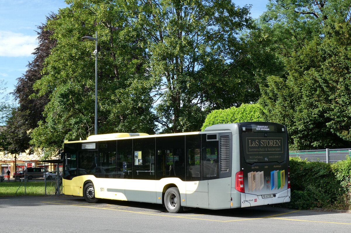 (287'577) - STI Thun - Nr. 500/BE 403'500 - Mercedes am 3. Juni 2026 bei der Schiffl�ndte Thun
