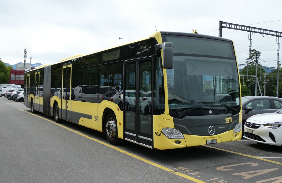 (287'584) - STI Thun - Nr. 702/BE 555'702 - Mercedes am 4. Juni 2026 in Thun, CarTerminal