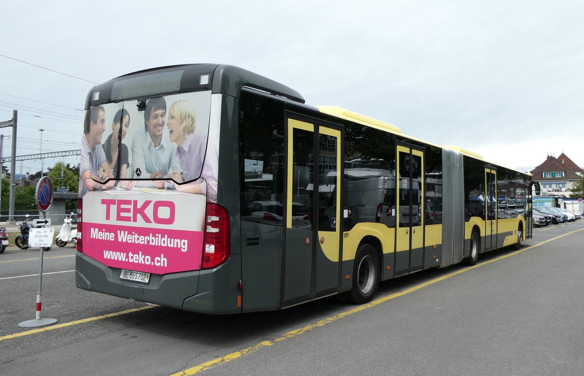 (287'585) - STI Thun - Nr. 702/BE 555'702 - Mercedes am 4. Juni 2026 in Thun, CarTerminal