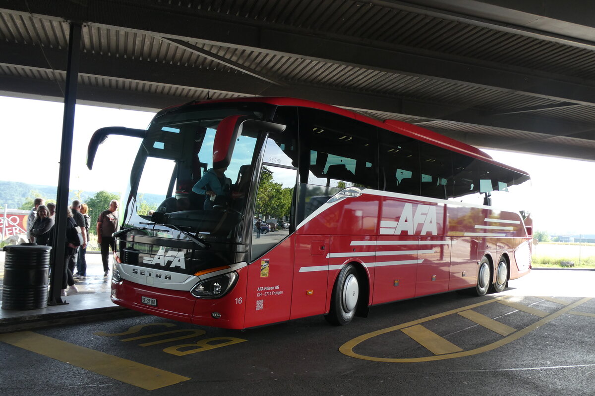 (287'604) - AFA Adelboden - Nr. 16/BE 21'181 - Setra am 6. Juni 2026 in Pratteln, Rastst�tte