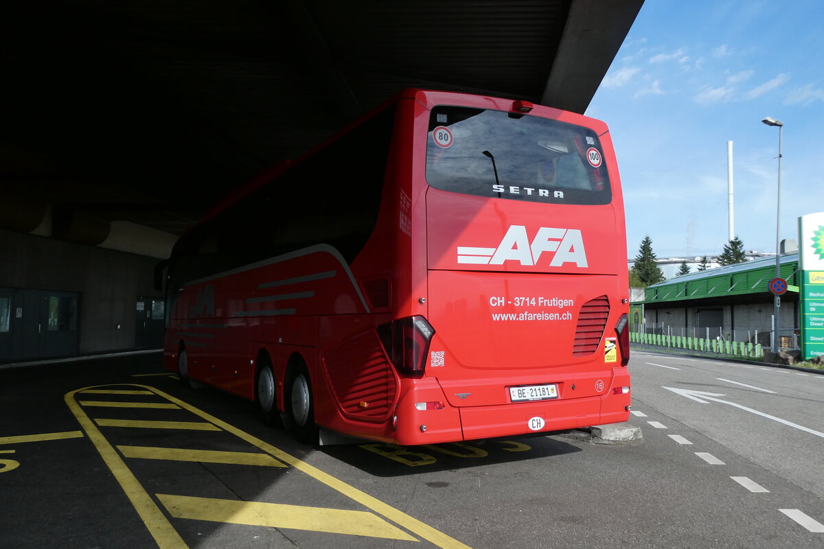 (287'605) - AFA Adelboden - Nr. 16/BE 21'181 - Setra am 6. Juni 2026 in Pratteln, Rastst�tte