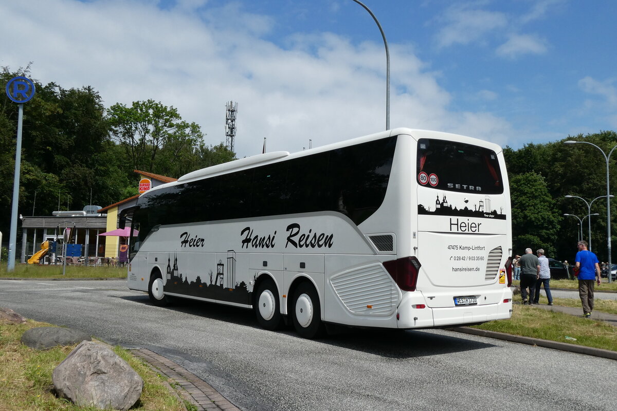 (287'642) - Heier, Kamp-Lintfort - WES-H 720 - Setra am 7. Juni 2026 in Todendorf, Rasthof Buddikate