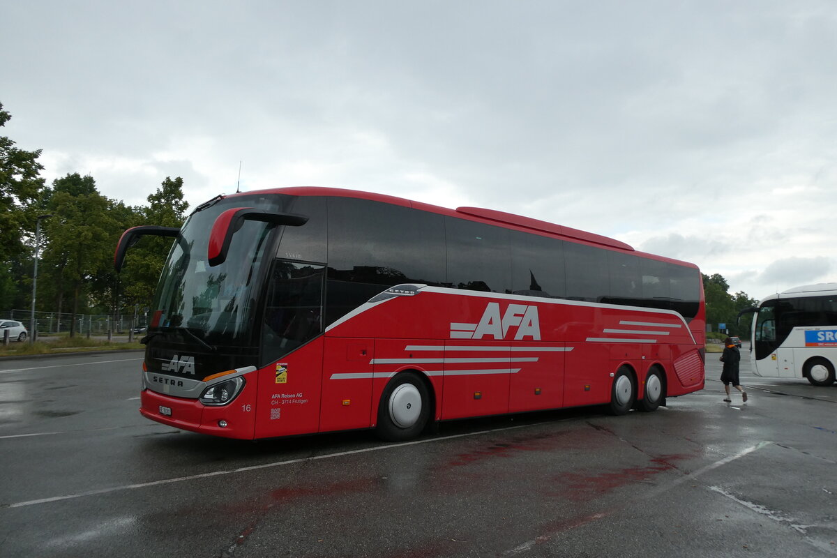 (287'686) - Aus der Schweiz: AFA Adelboden - Nr. 16/BE 21'181 - Setra am 7. Juni 2026 in L�beck, Willy-Brandt-Parkplatz