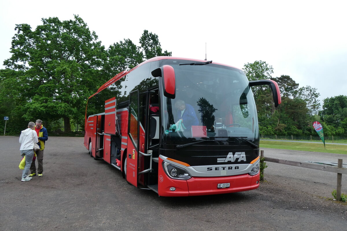 (287'726) - Aus der Schweiz: AFA Adelboden - Nr. 16/BE 21'181 - Setra am 8. Juni 2026 in Markaryd, �lgsafari