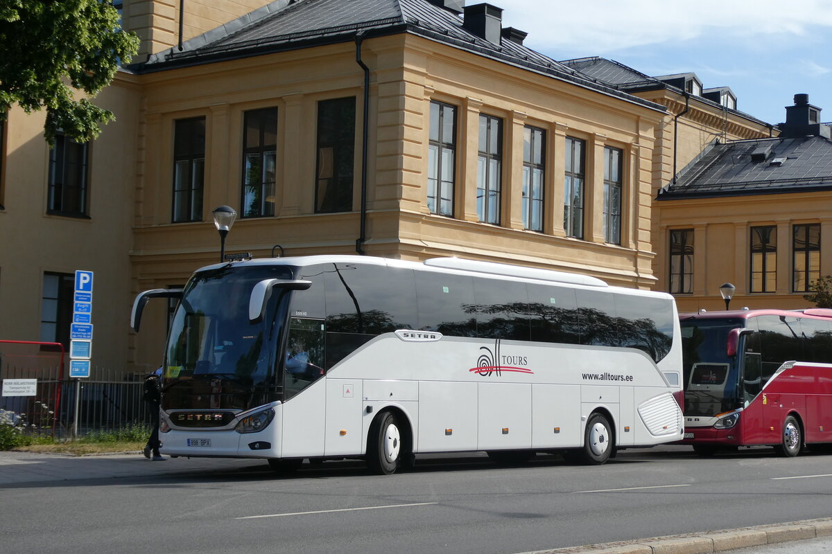 (287'828) - Aus Estland: Alltours, P�mu - 898 BPX - Setra am 9. Juni 2026 in Stockholm, Rathaus