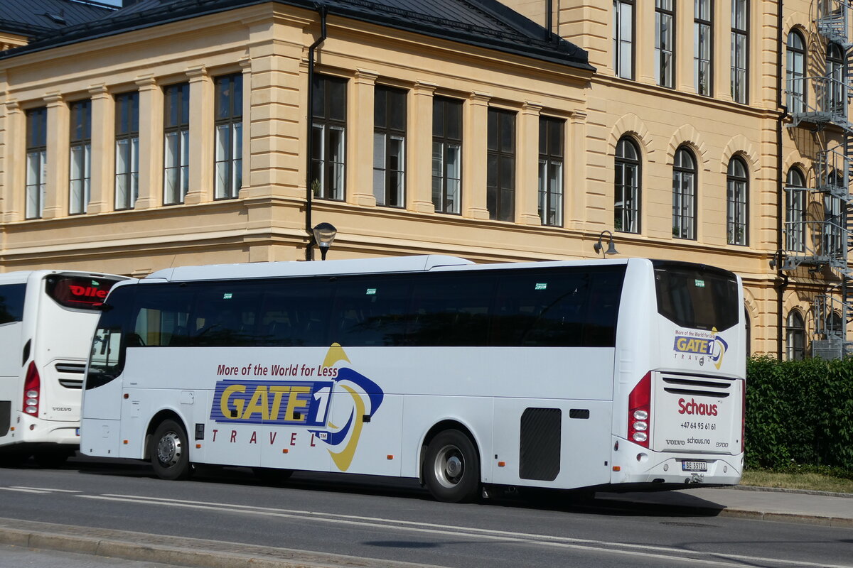(287'841) - Aus Norwegen: Schaus, Vestby - BE 35'122 - Neoplan am 9. Juni 2026 in Stockholm, Rathaus