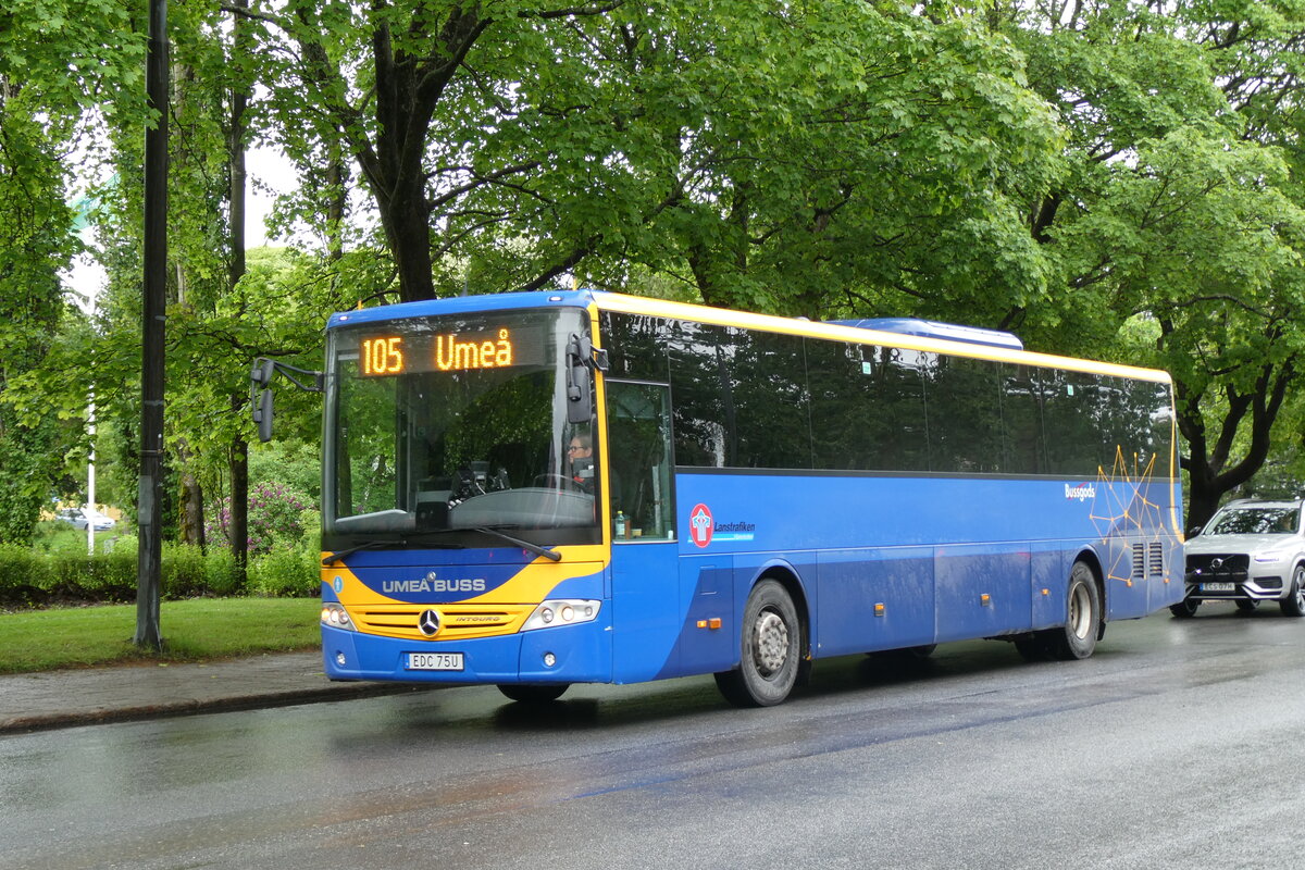 (287'927) - Umea Buss, Umea - Nr. 11/EDC 75U - Mercedes am 10. Juni 2026 in Umea, Vasaplan