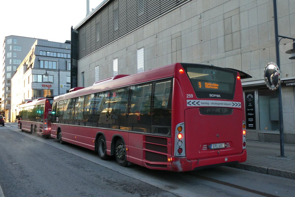 (287'985) - LLT Lulea - Nr. 259/EPL 48S - Scania am 10. Juni 2026 in Lulea, Smedjegatan