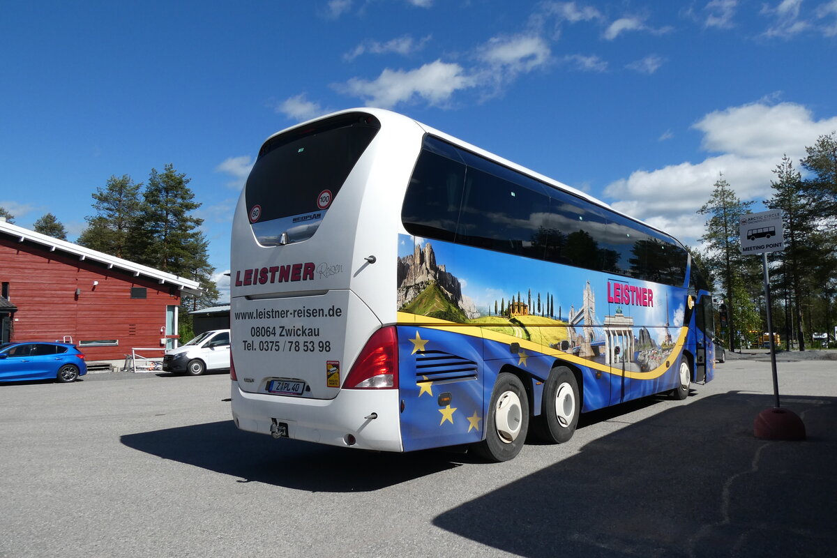 (288'004) - Aus Deutschland: Leistner, Zwickau - Z-PL 40 - Neoplan am 11. Juni 2026 in Rivaniemi, Santaclaus Village