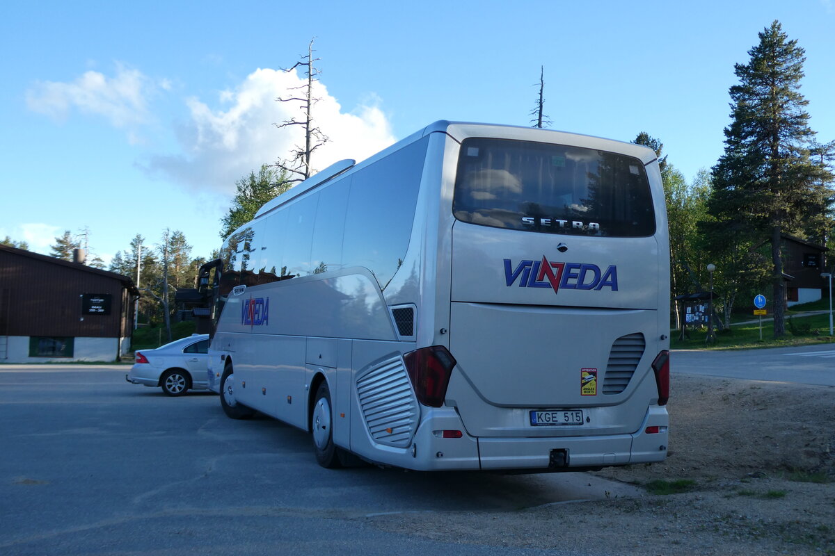 (288'076) - Aus Litauen: Vilneda, Vilnius - KGE 515 . Setra am 11. Juni 2026 in Saariselk�, Hotel Santa's