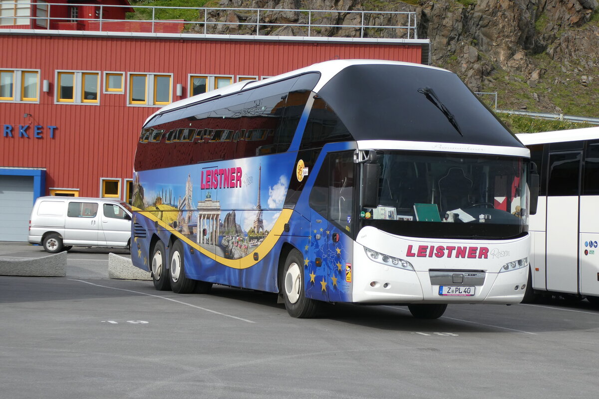 (288'163) - Aus Deutschland: Leistner, Zwickau - Z-PL 40 - Neoplan am 12. Juni 2026 in Honningsvag, Hafen