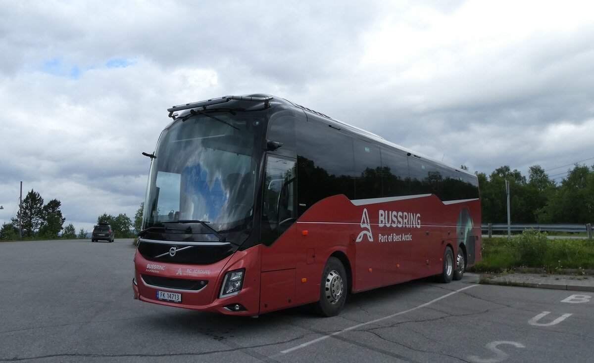 (288'355) - Bussring, Troms� - FK 14'713 - Volvo am 13. Juni 2026 in Alta, Alta-Museum