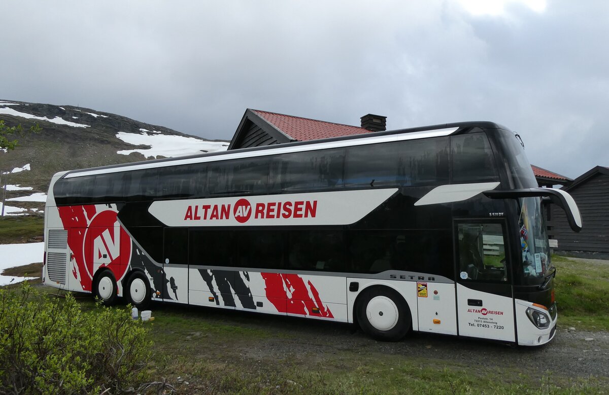 (288'368) - Aus Deutschland: Altan, Altenstein - VW-AV 29 - Setra am 13. Juni 2026 in S�rstraumen, Hotel Gildethun