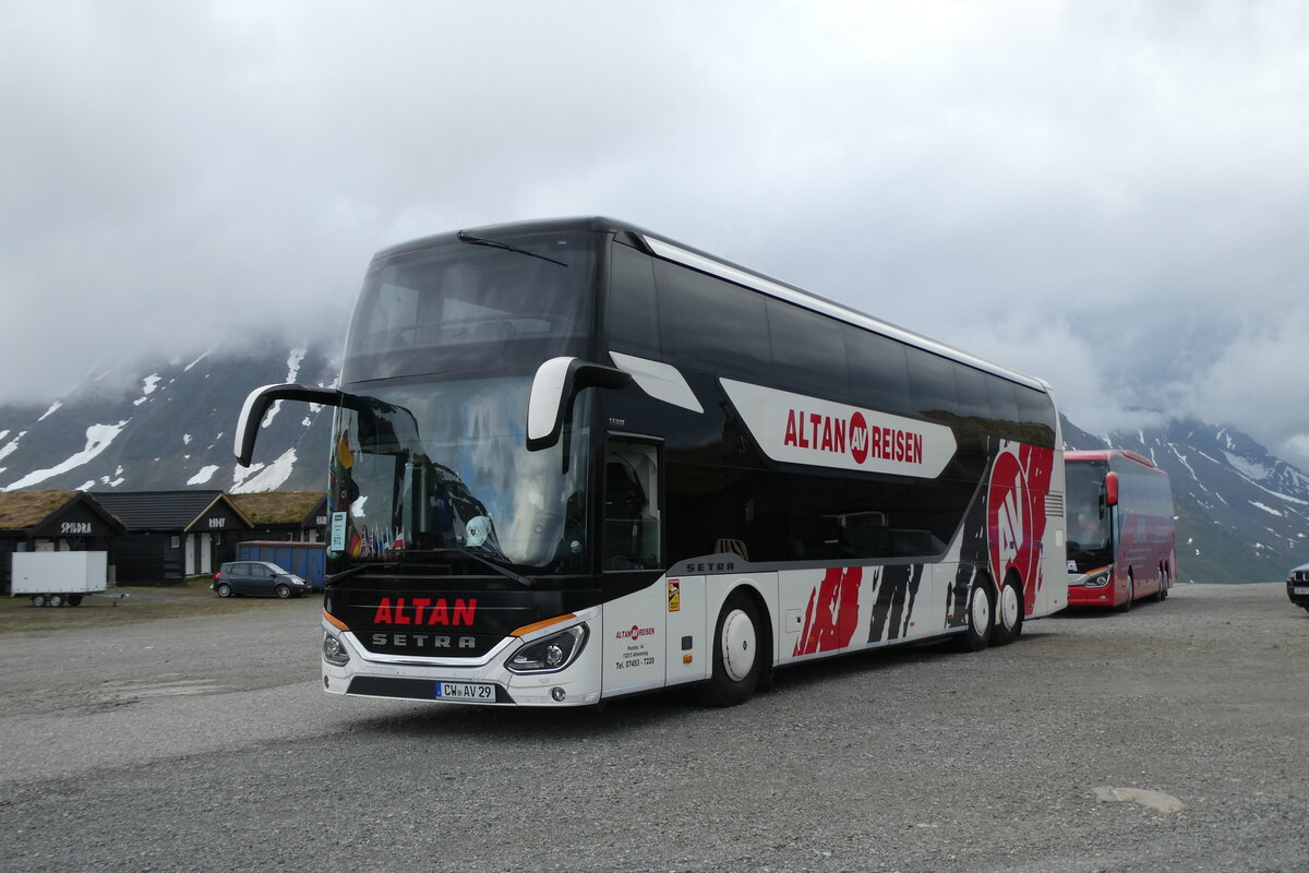 (288'388) - Aus Deutschland: Altan, Altensteig - CW-AV 29 - Setra am 13. Juni 2026 in S�rstraumen, Hotel Gildetun