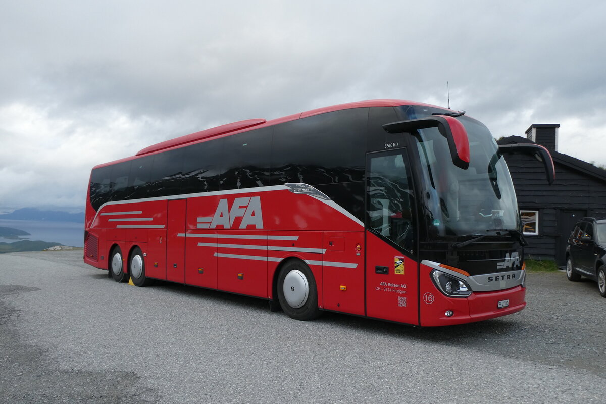 (288'390) - Aus der Schweiz: AFA Adelboden - Nr. 16/BE 21'181 - Setra am 13. Juni 2026 in S�rstraumen, Hotel Gildetun