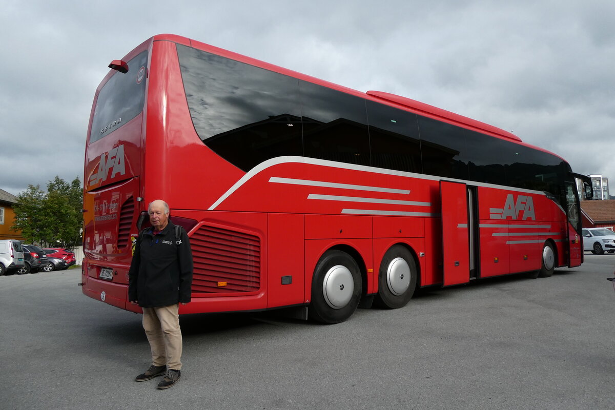 (288'76o) - Aus der Schweiz: AFA Adelboden - Nr. 16/BE 21'181 - Setra am 17. Juni 2026 in Svovaer, Hotel Scandic