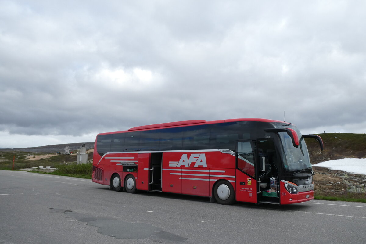(288'836) - Aus der Schweiz: AFA Adelboden - Nr. 16/BE 21'181 - Setra am 17. Juni 2026 am Polarkreis