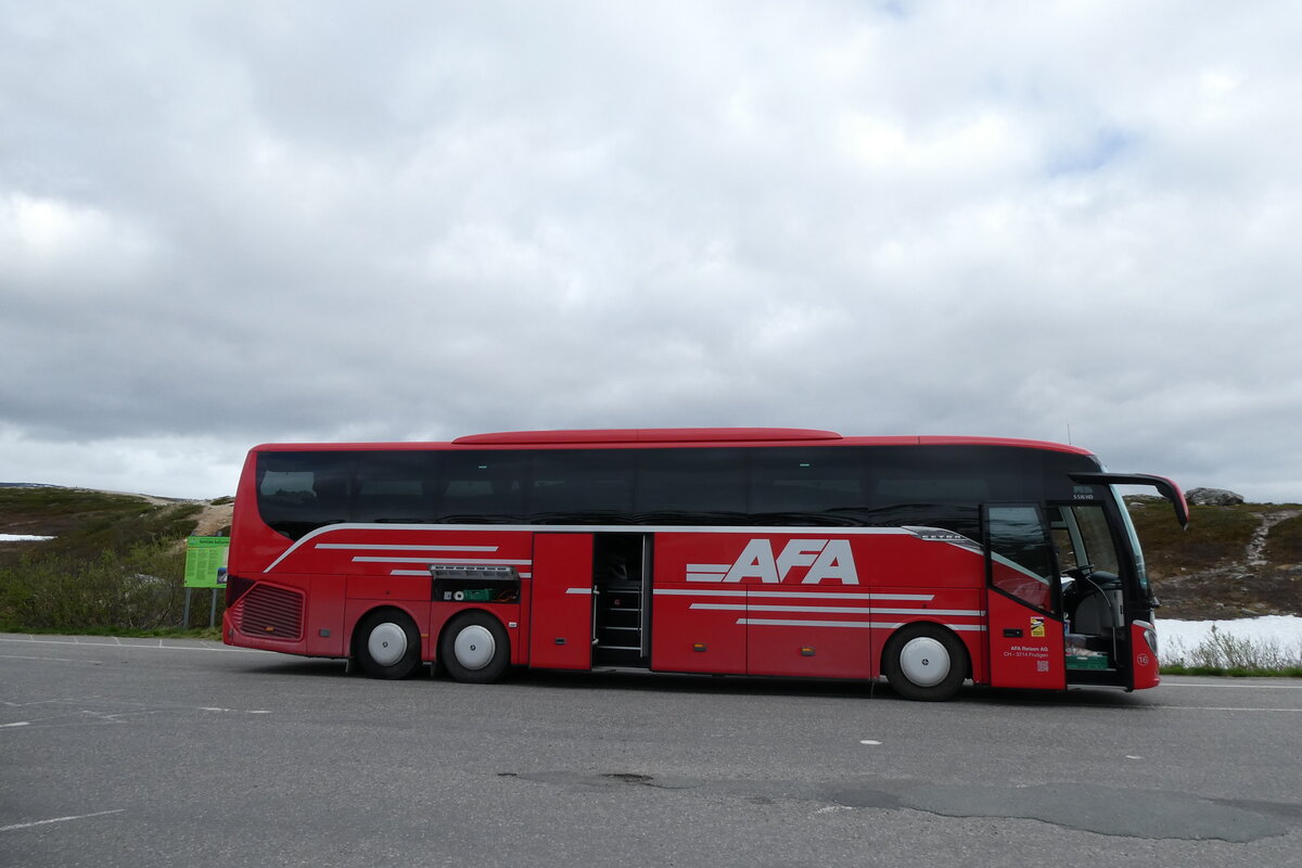 (288'838) - Auf der Schweiz: AFA Adelboden - Nr. 16/BE 21'181 - Setra am 17. Juni 2026 am Polarkreis
