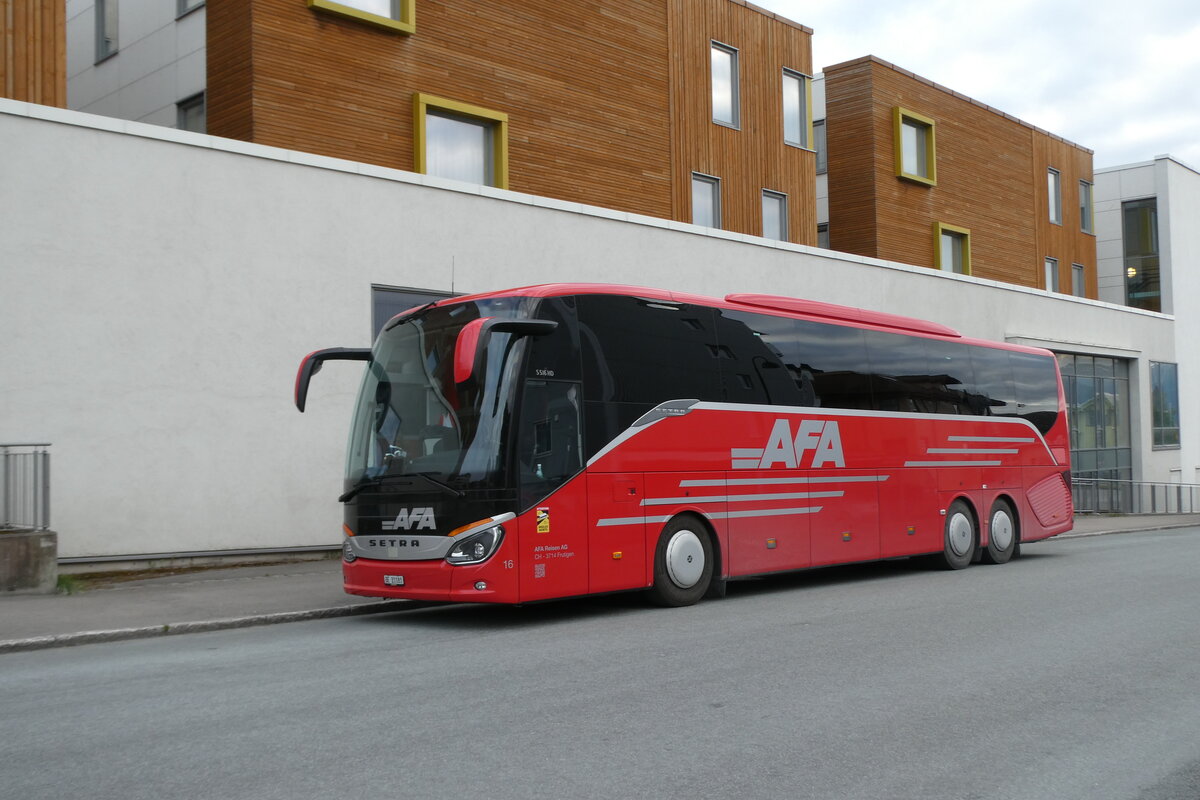 (288'851) - Aus der Schweiz: AFA Adelboden - Nr. 16/BE 21'181 - Setra m 17. Juni 2026 in Mo i Rana
