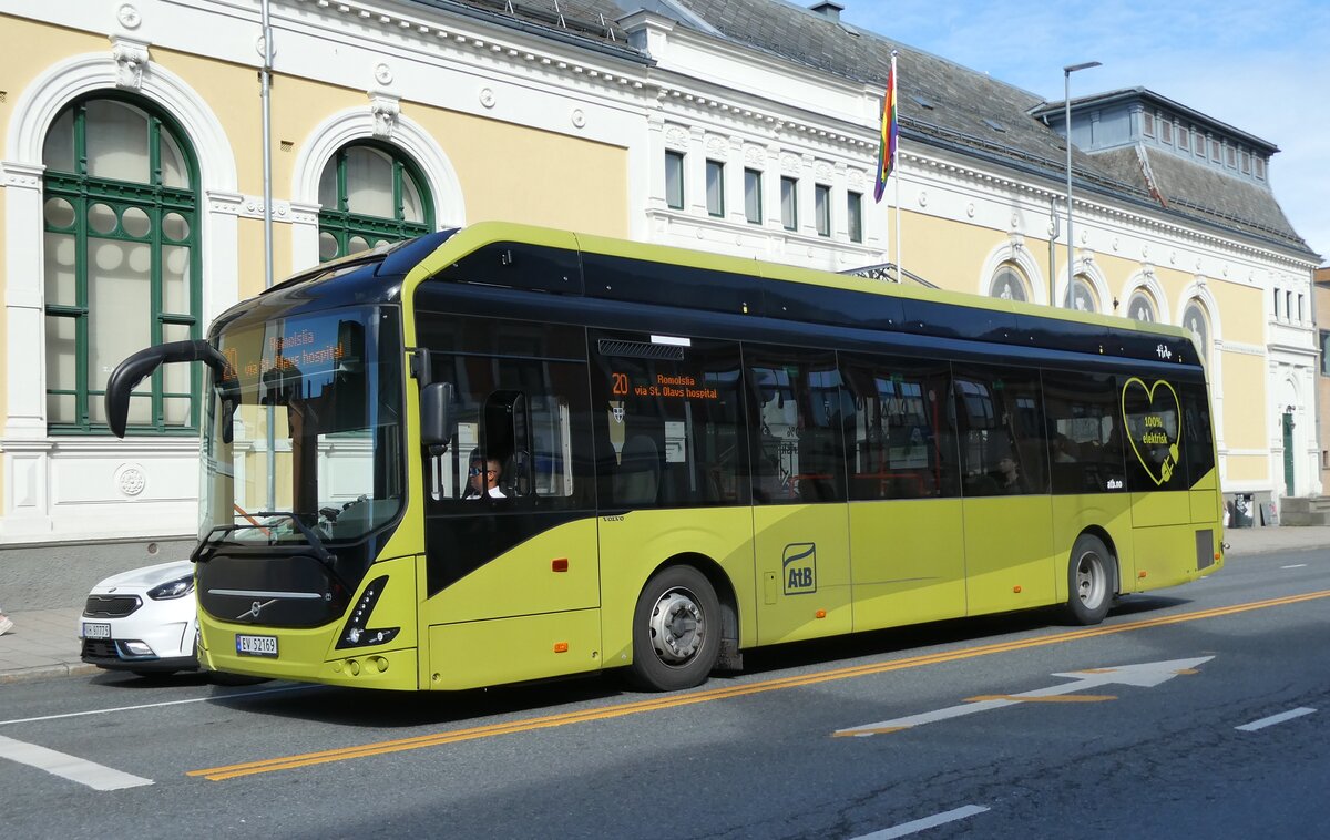 (288'974) - AtB Trondheim - Nr. 8729/EV 52'169 - eVolvo am 19. Juni 2026 in Trondheim
