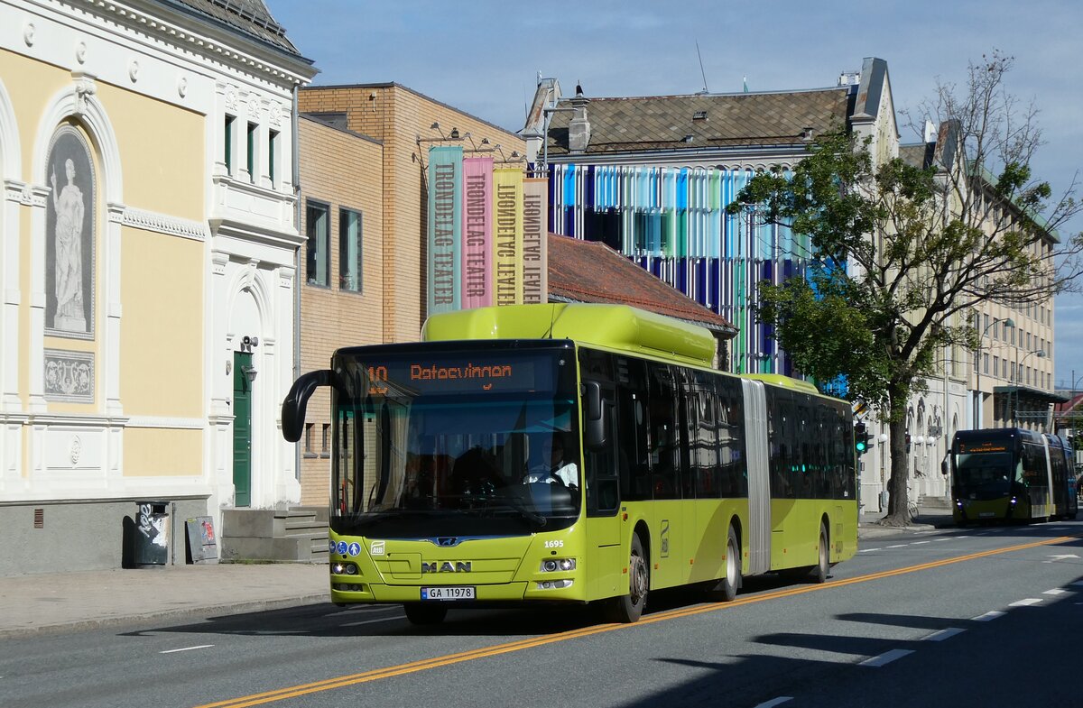 (288'976) - AtB Trondheim - Nr. 1695/GA 11'978 - MAN am 19. Juni 2026 in Trondheim