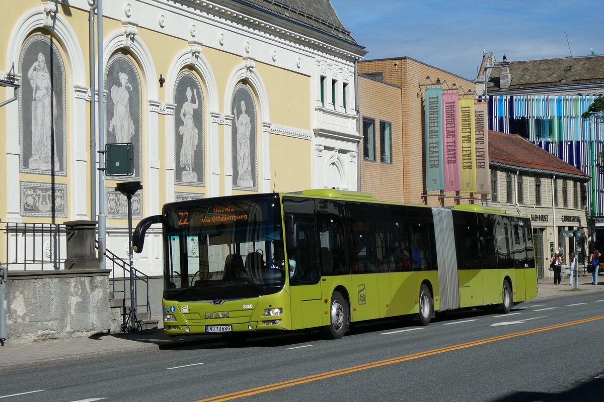 (288'984) - AtB Trondheim - Nr. 8860/VJ 13'686 - MAN am 19. Juni 2026 in Trondheim