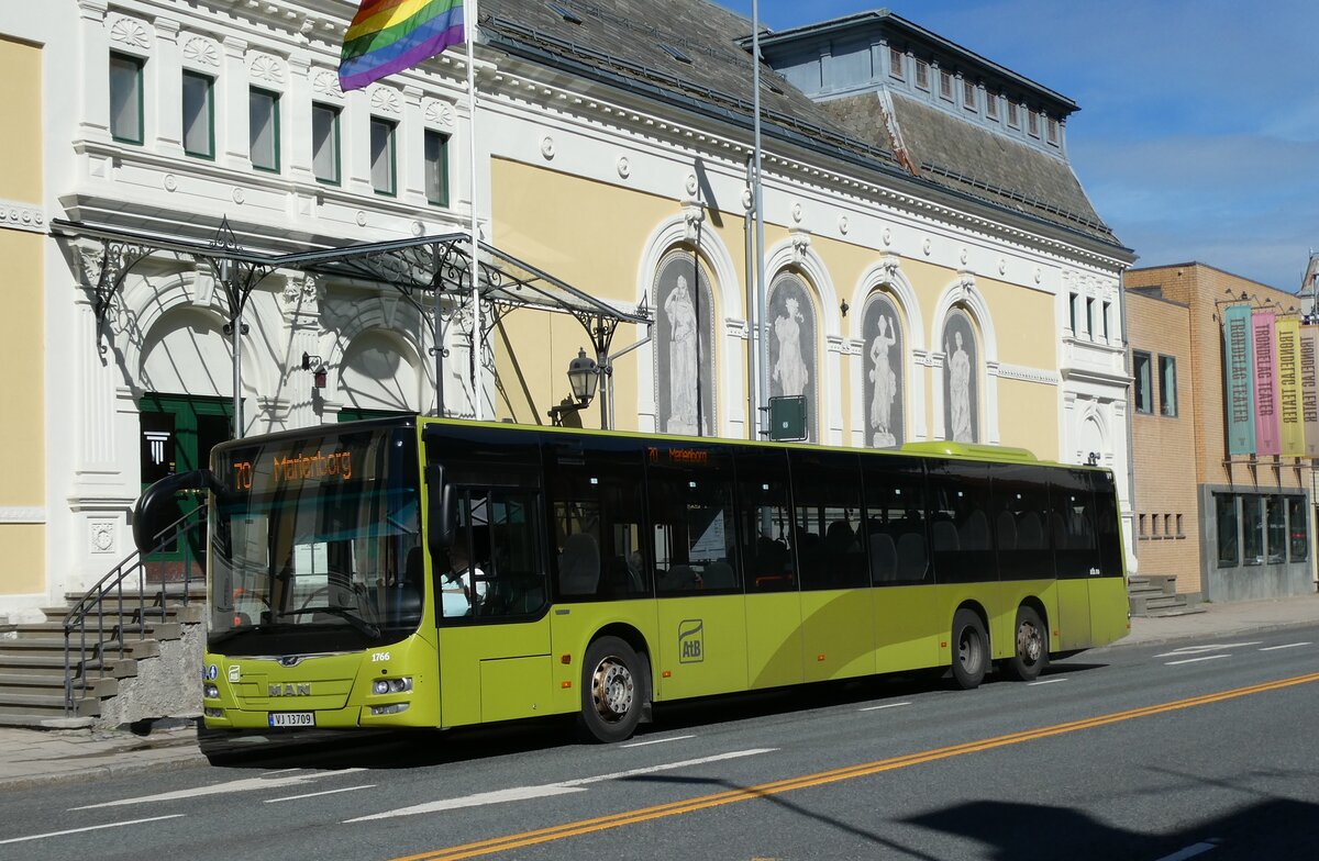 (288'985) - AtB Trondheim - Nr. 1766/VJ 13'709 - MAN am 19. Juni 2026 in Trondheim