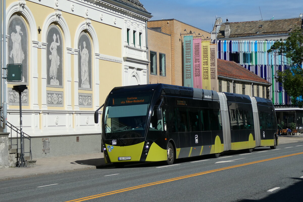 (288'986) - AtB Trondheim - VJ 14'951 - Van Hool am 19. Juni 2026 in Trondheim