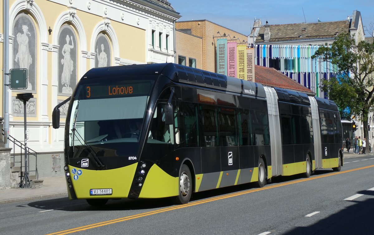 (288'993) - AtB Trondheim - Nr. 8704/VJ 14'485 - Van Hool am 19. Juni 2026 in Trondheim