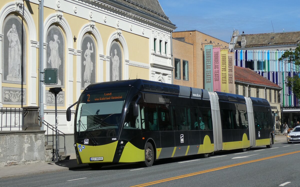 (288'995) - AtB Trondheim - Nr. 1565/VJ 14'944 - Van Hool am 19. Juni 2026 in Trondheim